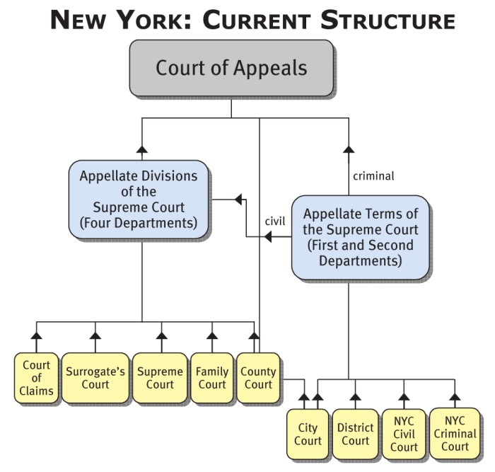 Court system and structure crossword answers