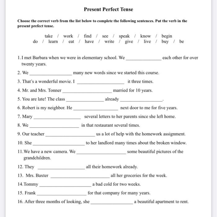 Completarcomplete the chart with the correct verb forms